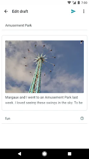 Blogger screenshot 4