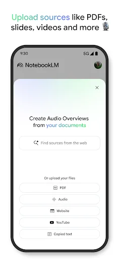Google NotebookLM screenshot 3