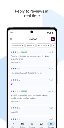 Google Play Console screenshot 4