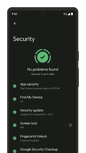 Security Hub screenshot 1