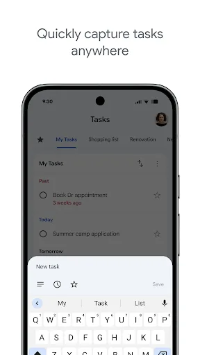 Google Tasks screenshot 1