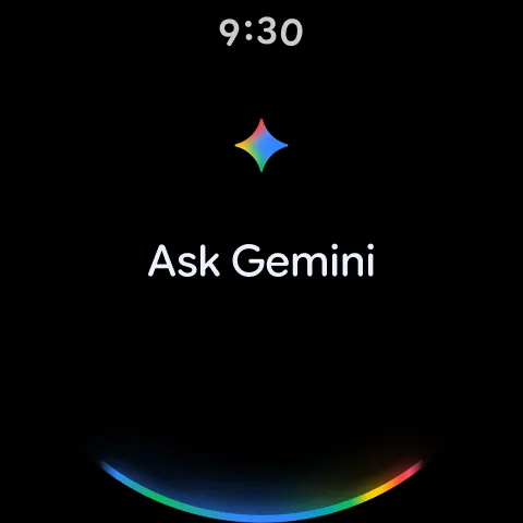 Google Gemini on Wear OS screenshot 1
