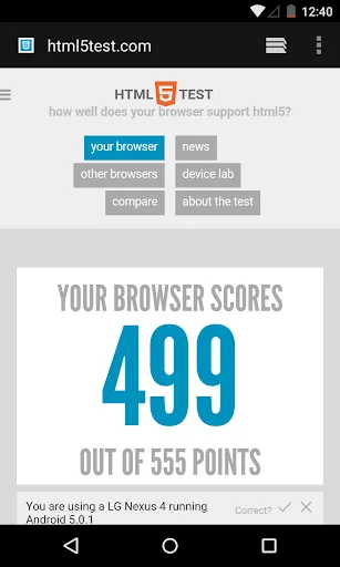Android System WebView Dev screenshot 1