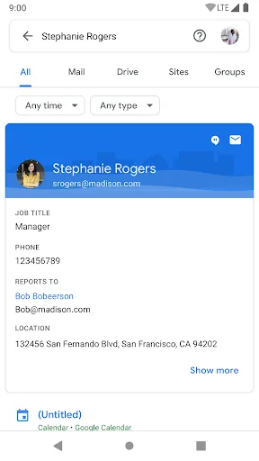 Google Cloud Search screenshot 4