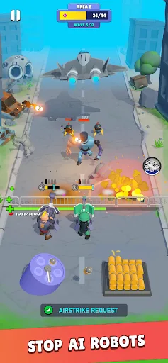 Bullet Heroes: TD RPG Shooter screenshot 1