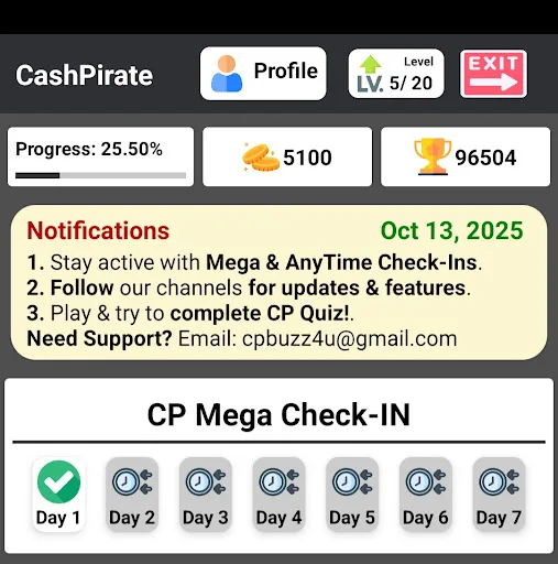 CashPirate : Play to Earn Fun screenshot 4