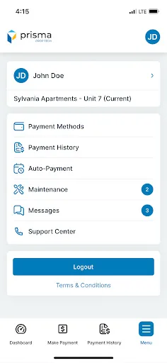 Prisma Resident Portal screenshot 4