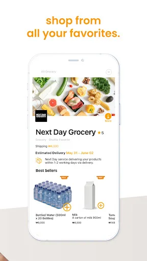Shuttle: Food Delivery Korea screenshot 5