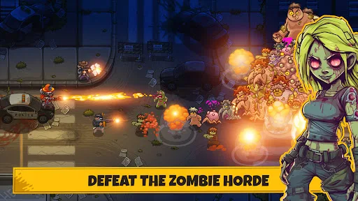 Dead World Heroes: Zombie Rush screenshot 2