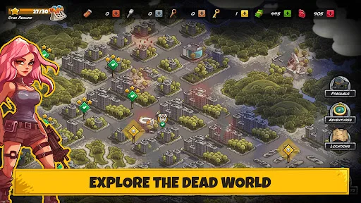 Dead World Heroes: Zombie Rush screenshot 4