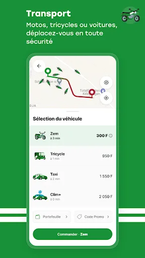 Gozem - Taxi, food & livraison screenshot 3