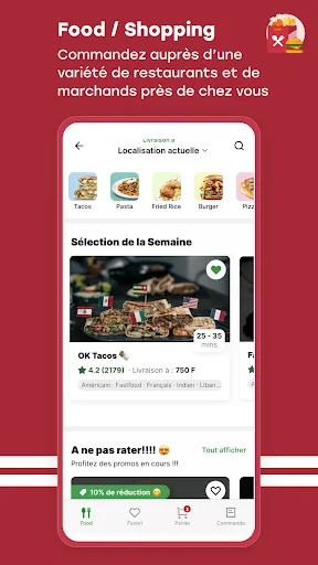 Gozem - Taxi, food & livraison screenshot 5