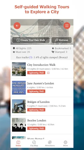 GPSmyCity: Walks in 1K+ Cities screenshot 1