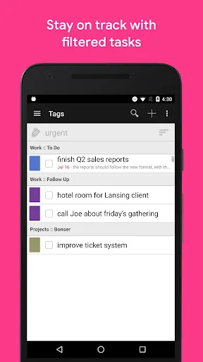 GQueues | Tasks & To-Do Lists screenshot 4