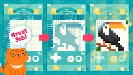 Meow Tower: Nonogram (Offline) screenshot 3