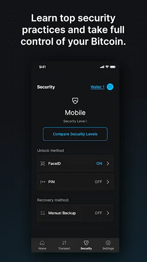 Blockstream BTC Wallet (Green) screenshot 5