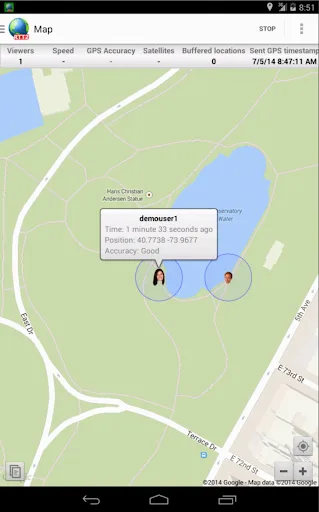 Real-Time GPS Tracker 2 screenshot 5