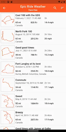 Epic Ride Weather screenshot 1