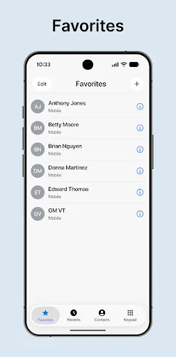 Liquid Phone - iCall Dialer screenshot 1