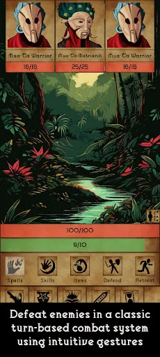 Grim Tides - Old School RPG screenshot 2