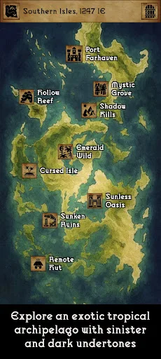 Grim Tides - Old School RPG screenshot 3