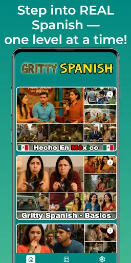 Gritty Spanish screenshot 1