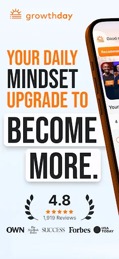 GrowthDay: Motivation Mindset screenshot 1