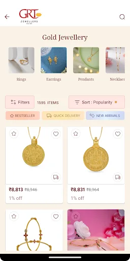 GRT Jewellers Online Shopping screenshot 3