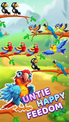 Bird Sort Puzzle Fun Game screenshot 3