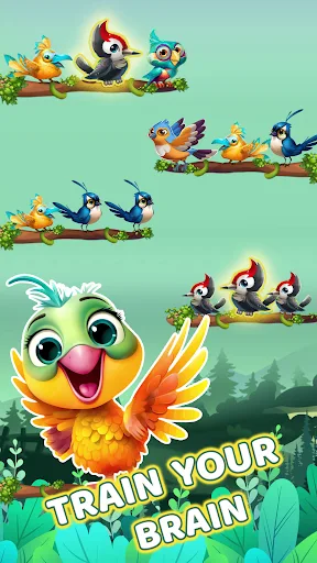 Bird Sort Puzzle Fun Game screenshot 5