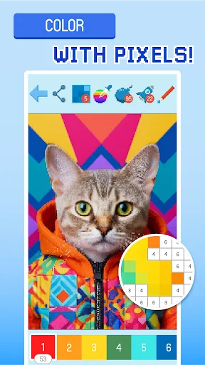Pixyfy: Pixel Coloring screenshot 1