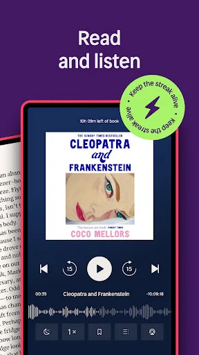 Nextory: Audiobooks & E-books screenshot 2