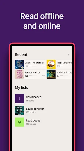 Nextory: Audiobooks & E-books screenshot 4