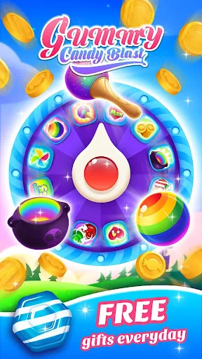 Gummy Candy Blast-Fun Match 3 screenshot 4