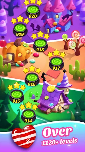 Gummy Candy Blast-Fun Match 3 screenshot 5