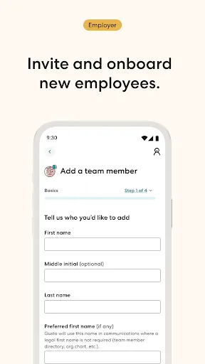 Gusto Mobile screenshot 2