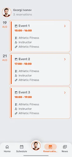 Athletic Fitness screenshot 3