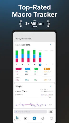 MacrosFirst - Macro Tracker screenshot 1