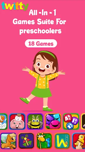 Twitty - KG Learning Games screenshot 1