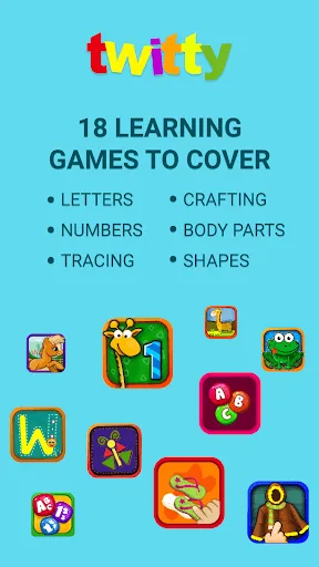 Twitty - KG Learning Games screenshot 2