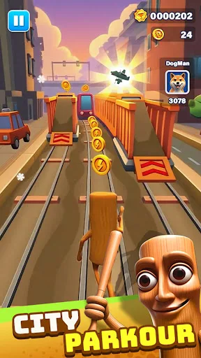 Subway Runner: Parkour Game screenshot 2