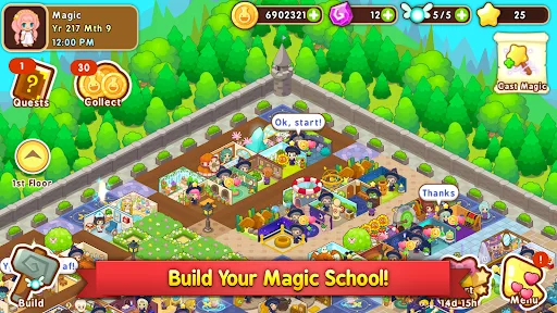 Magic School Story screenshot 1