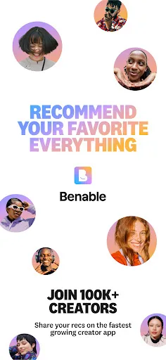 Benable: for influencers & all screenshot 1