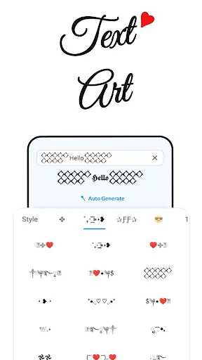 Stylish Text- Letter Style Art screenshot 5
