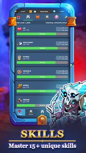 Harpagia - Idle RPG screenshot 1