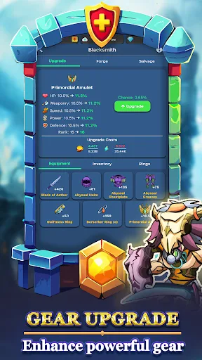 Harpagia - Idle RPG screenshot 4