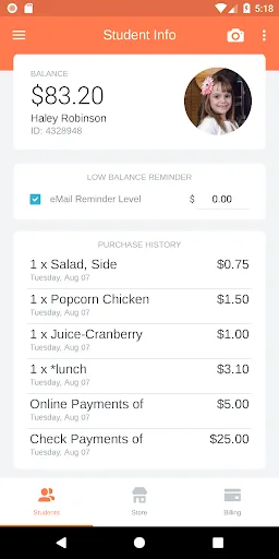 EZSchoolPay screenshot 2