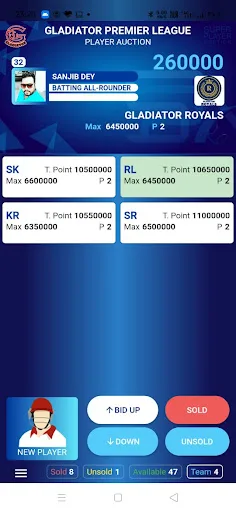 Super Player Auction screenshot 3