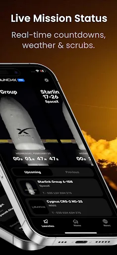 LaunchX: Rocket Launch Tracker screenshot 2