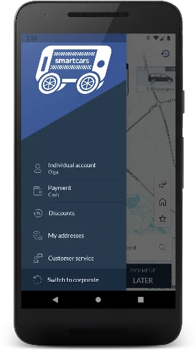 Smart Cars Taxis screenshot 2